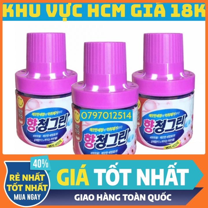 Cốc thả bồn cầu hương hoa hàn quốc, Chai thả bồn cầu hàn quốc diệt khuẩn