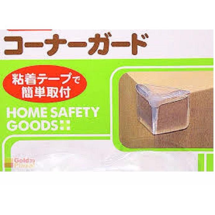 Combo Khóa ngăn kéo, tủ lạnh trẻ em + Set 4 bịt cạnh bàn silicon nội địa Nhật Bản