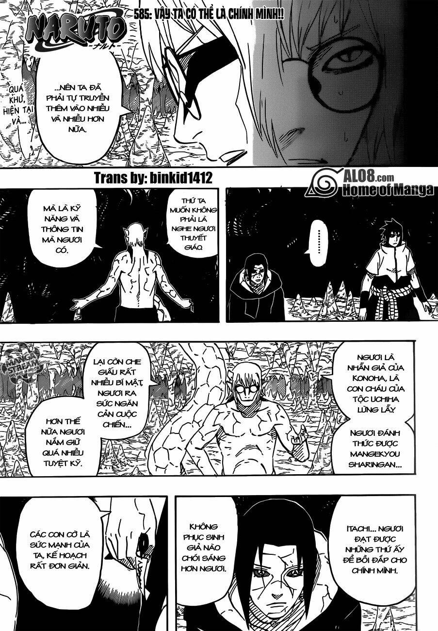 naruto - cửu vĩ hồ ly chapter 585 1