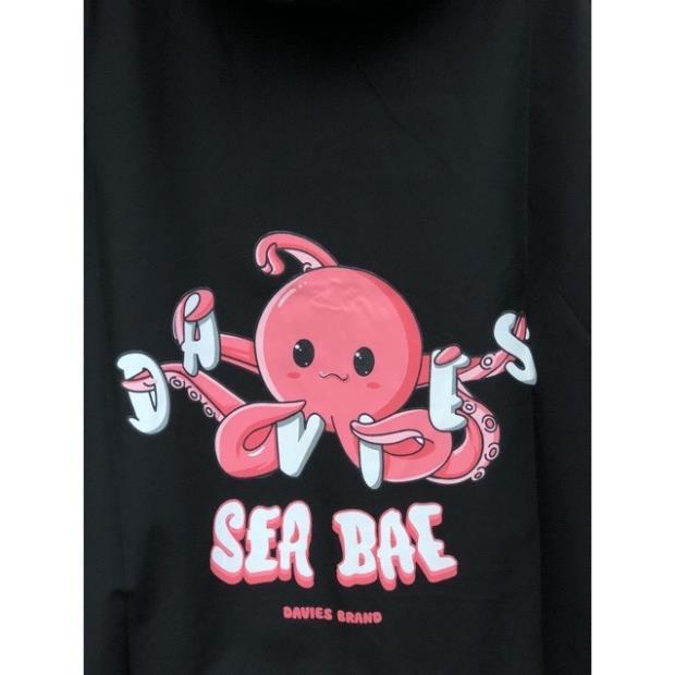 Áo khoác dù in hình SEA BAE bạch tuộc