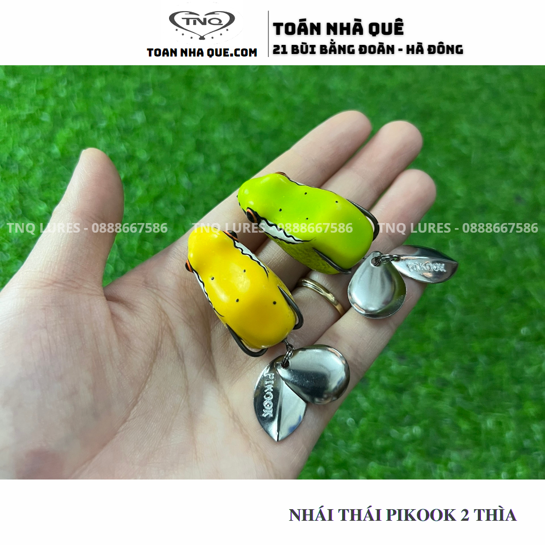 Nhái hơi sóc chuột Pikook Thái Lan - nổi 10.5G câu lóc TNQ LURES - Toán nhà quê giao màu ngẫu nhiên