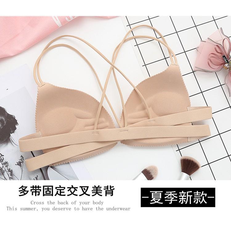Áo bra / Áo Bra cài trước đệm mỏng nâng ngực bàn tay dây sexy BR01