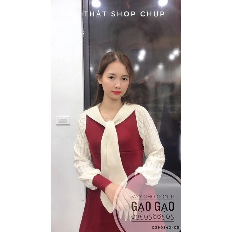 Váy len cho con bú ️kèm ảnh thật shop chụp
