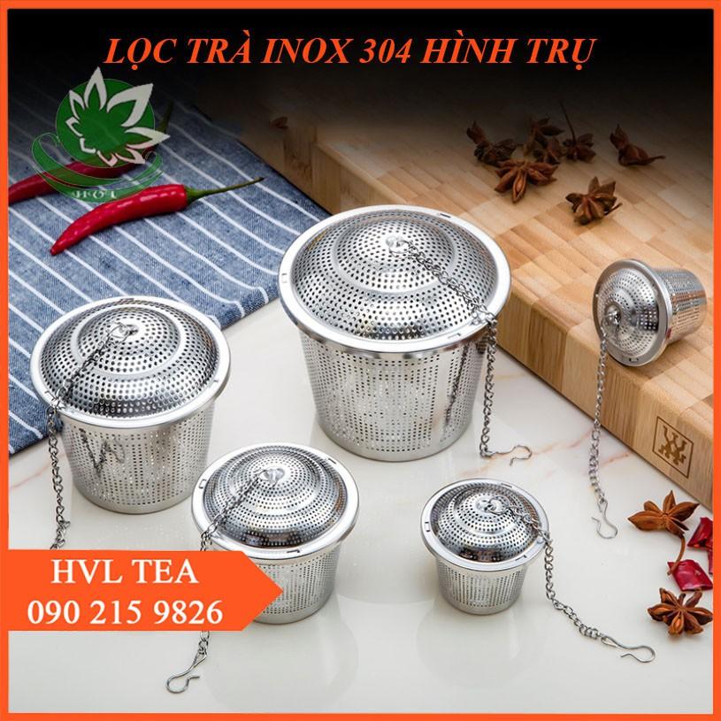 Lọc Trà Inox 304 Hình Trụ Siêu Cao Câp