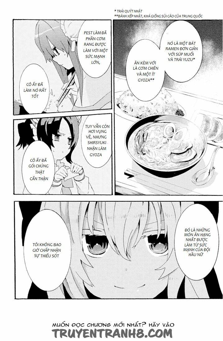 hình như những đứa trẻ rắc rối đó đến từ thế giới khác thì phải? z chapter 13 14