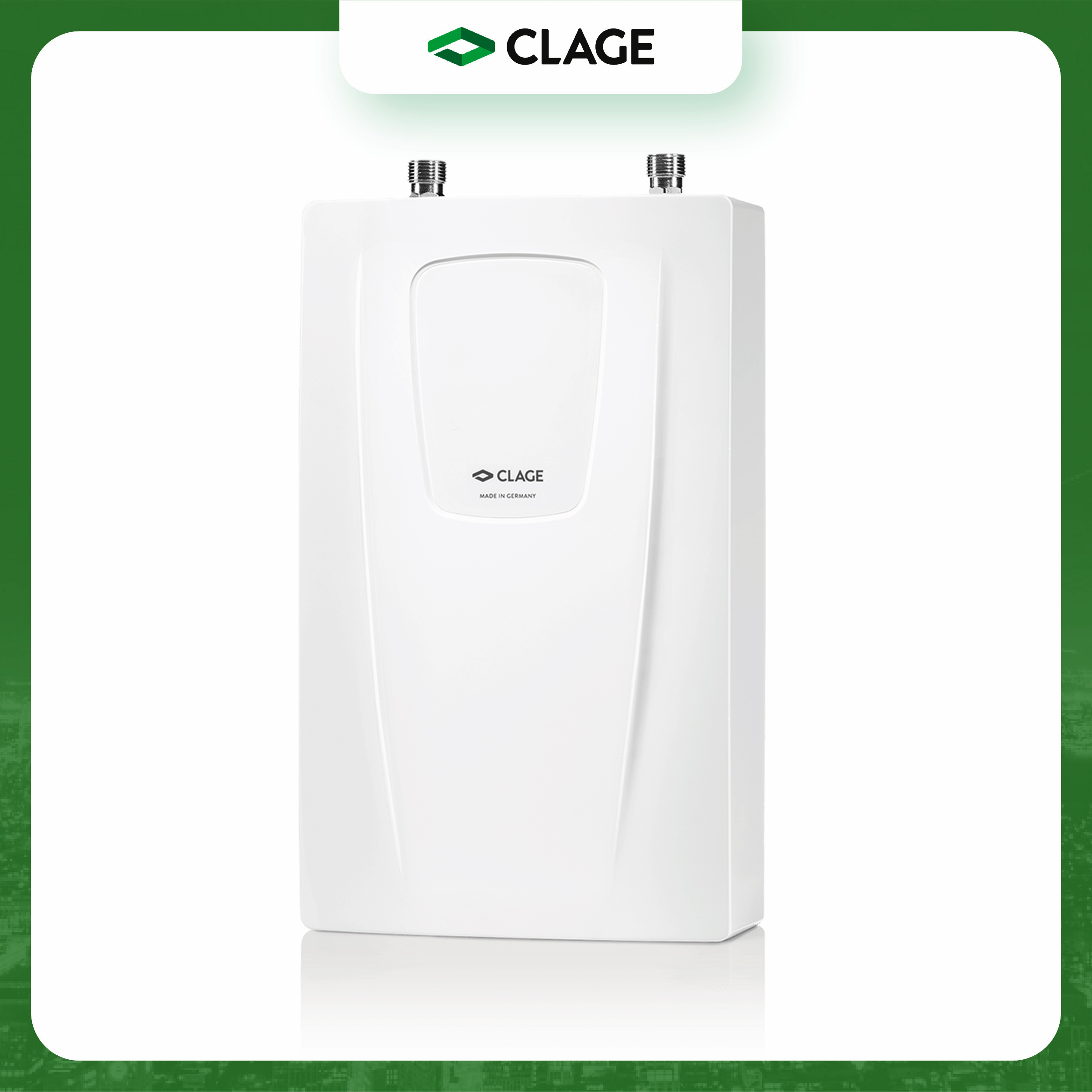 Máy Làm Nước Nóng Tức Thì CLAGE E-compact CDX-U, Chống Giật, Điều Khiển Thông Minh Làm Nước Nóng Trực Tiếp - Hàng Chính Hãng