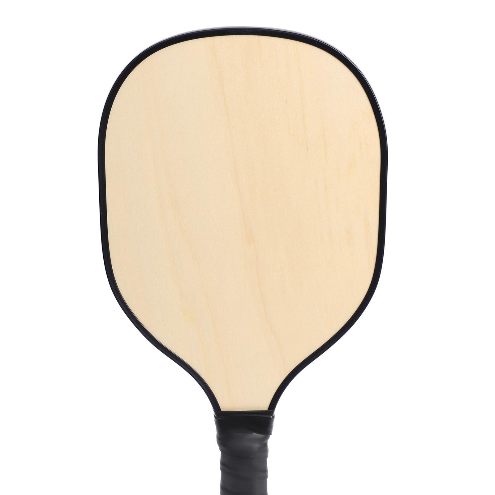 Wood Pickleball Paddles with Comfortable Gripping for Adults Play Practicing