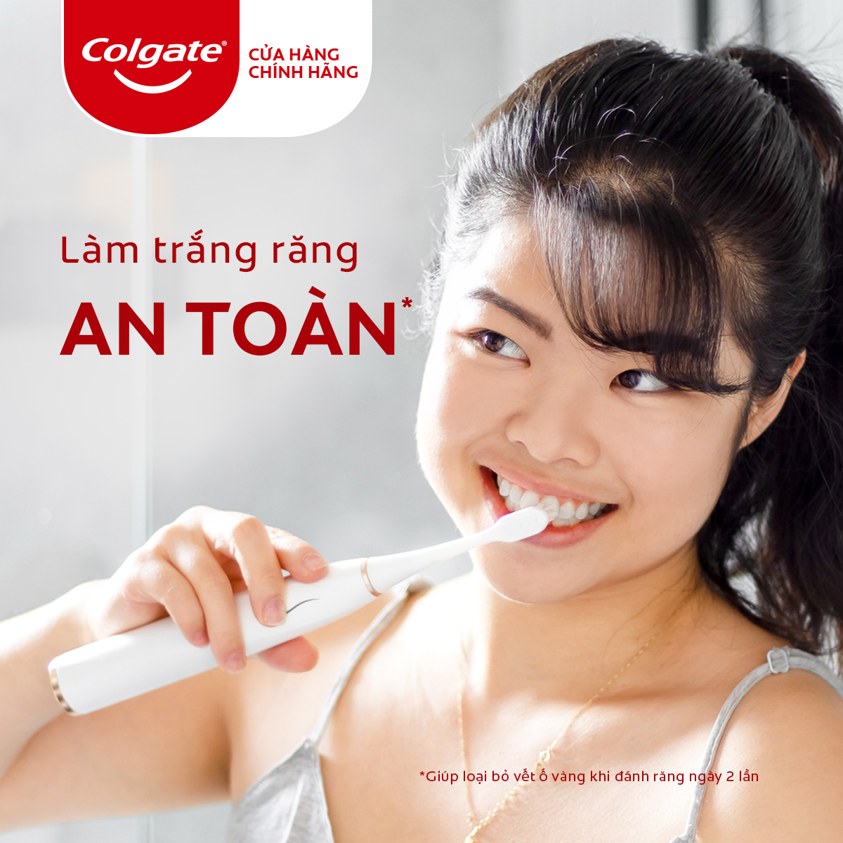 Hình ảnh Bộ 3 Kem Đánh Răng Colgate trắng răng Enzyme Plus Mineral làm trắng răng an toàn 80g/tuýp