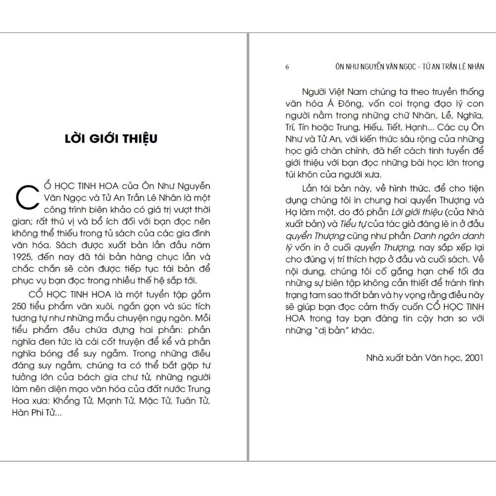 Sách - Cổ Học Tinh Hoa (Tái Bản 2022) - Minh Triết Phương Đông - Sbooks