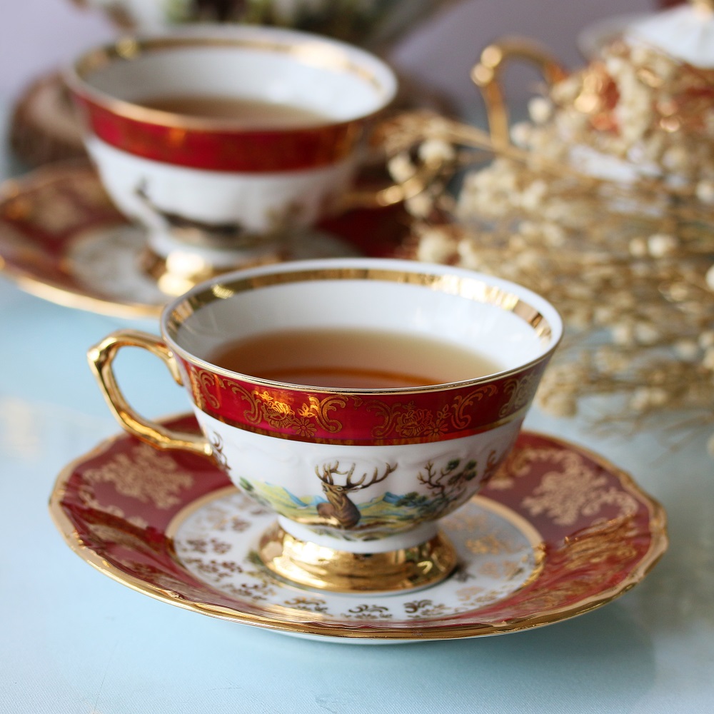Bộ ấm Trà Gốm sứ Tiệp khắc