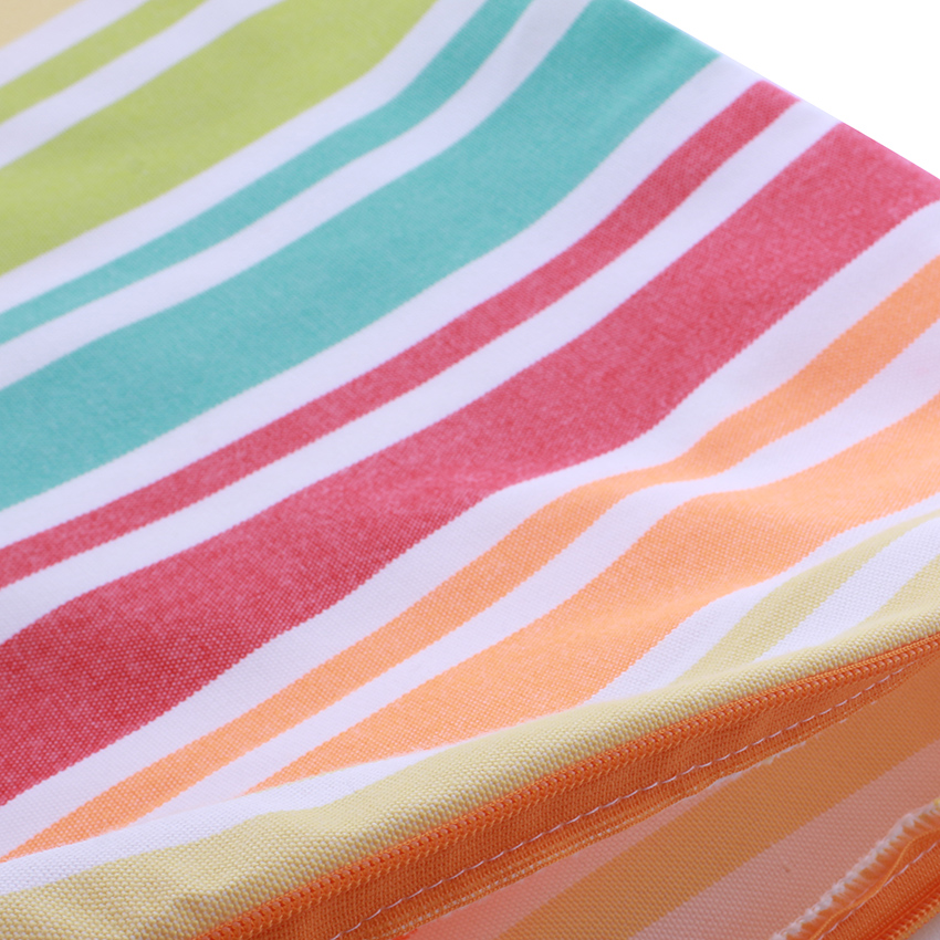 Gối Trang Trí Sofa Soft Decor 40 Orange Stripe Pattern