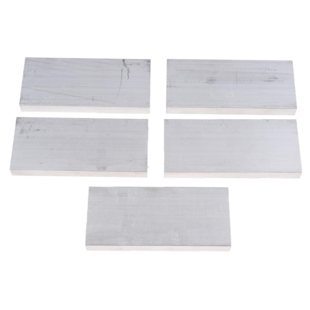 5X Aluminum   Cooling Fin 100*45*10mm for CPU LED Amplifier