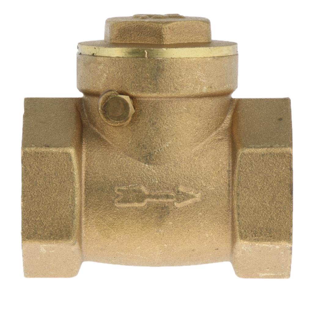 Nữ Ren Đồng Xoay Kiểm Tra Van 3/4 Inch -Ngang Một Cách Kiểm Tra Van, Bền Đẹp