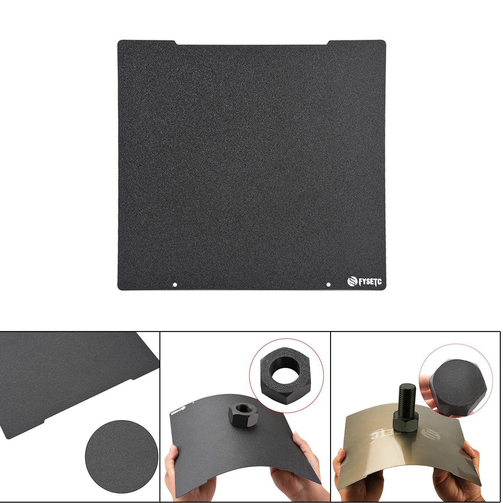 Pei Spring Steel Sheet Build Plate for i3 MK2.5 MK3S Parts Replacemnt