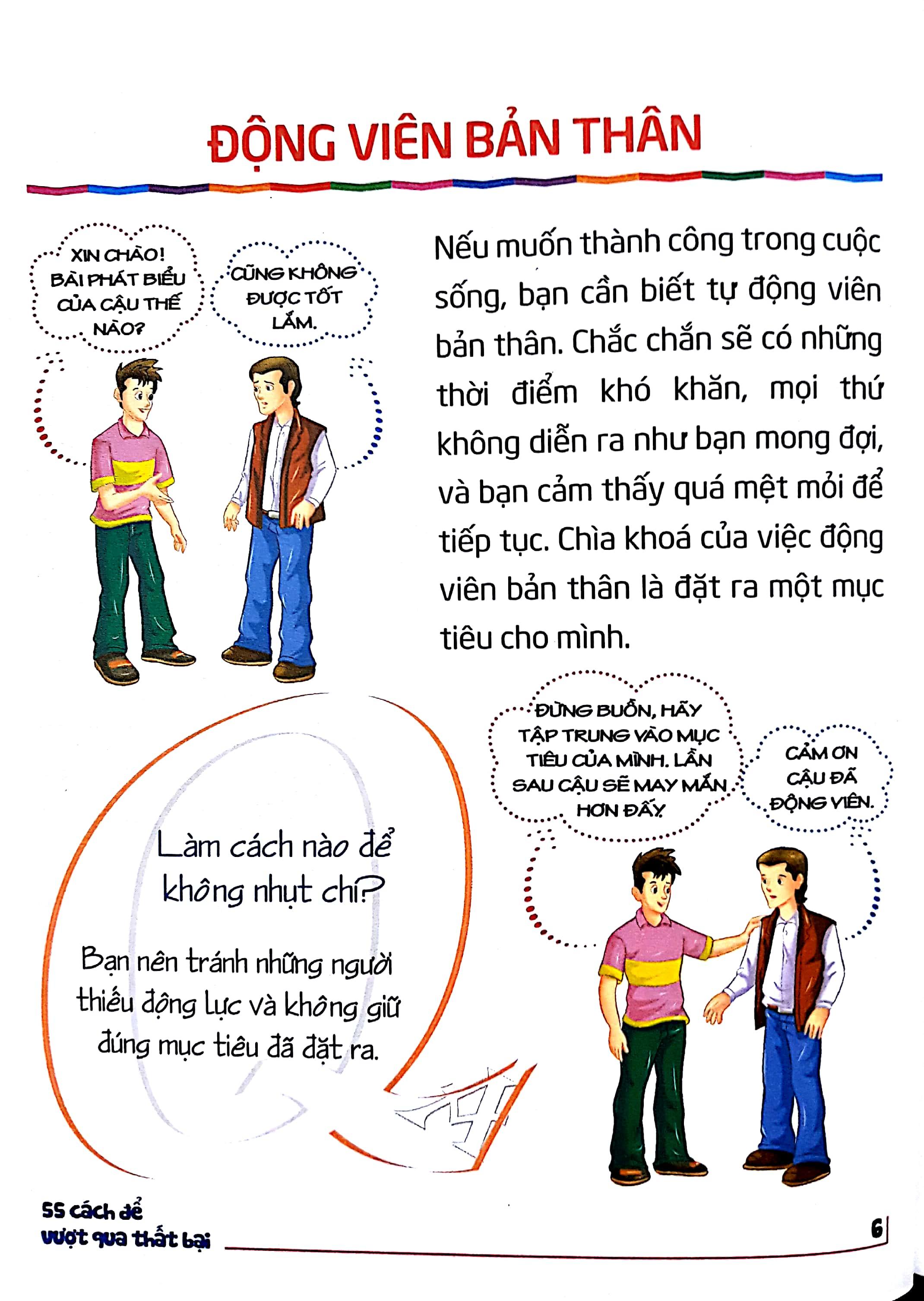 55 Cách Để Vượt Qua Thất Bại