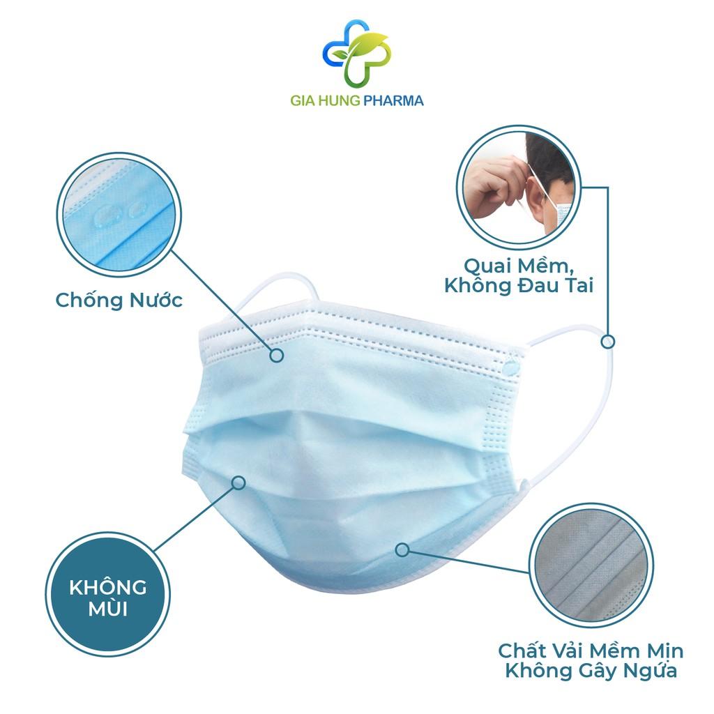 Khẩu Trang Y Tế 4 Lớp KJMASK Kháng Khuẩn (Cho Da Nhạy Cảm) Túi 10 Cái