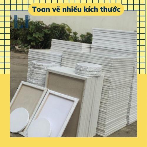 Toan vẽ tranh căng sẵn vải canvas - Toan vẽ canvas khung gỗ nhiều kích cỡ