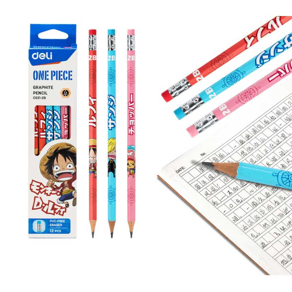 Bút Chì Deli 2B One Piece EC021-2B