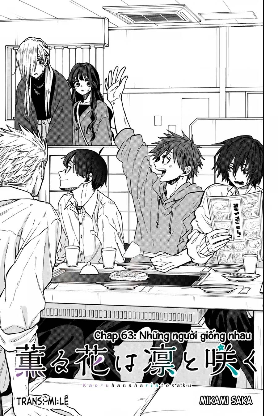 the fragrant flower blooms with dignity - kaoru hana wa rin to saku chapter 63 1