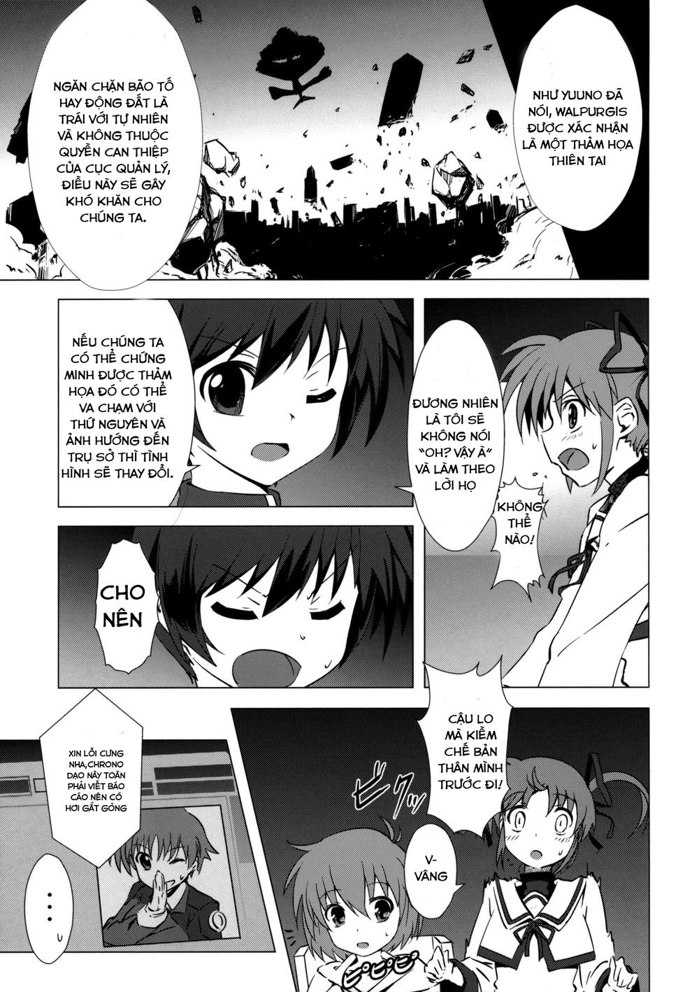 mahou shoujo lyrical nanoha x madoka (crossover) chapter 3 20