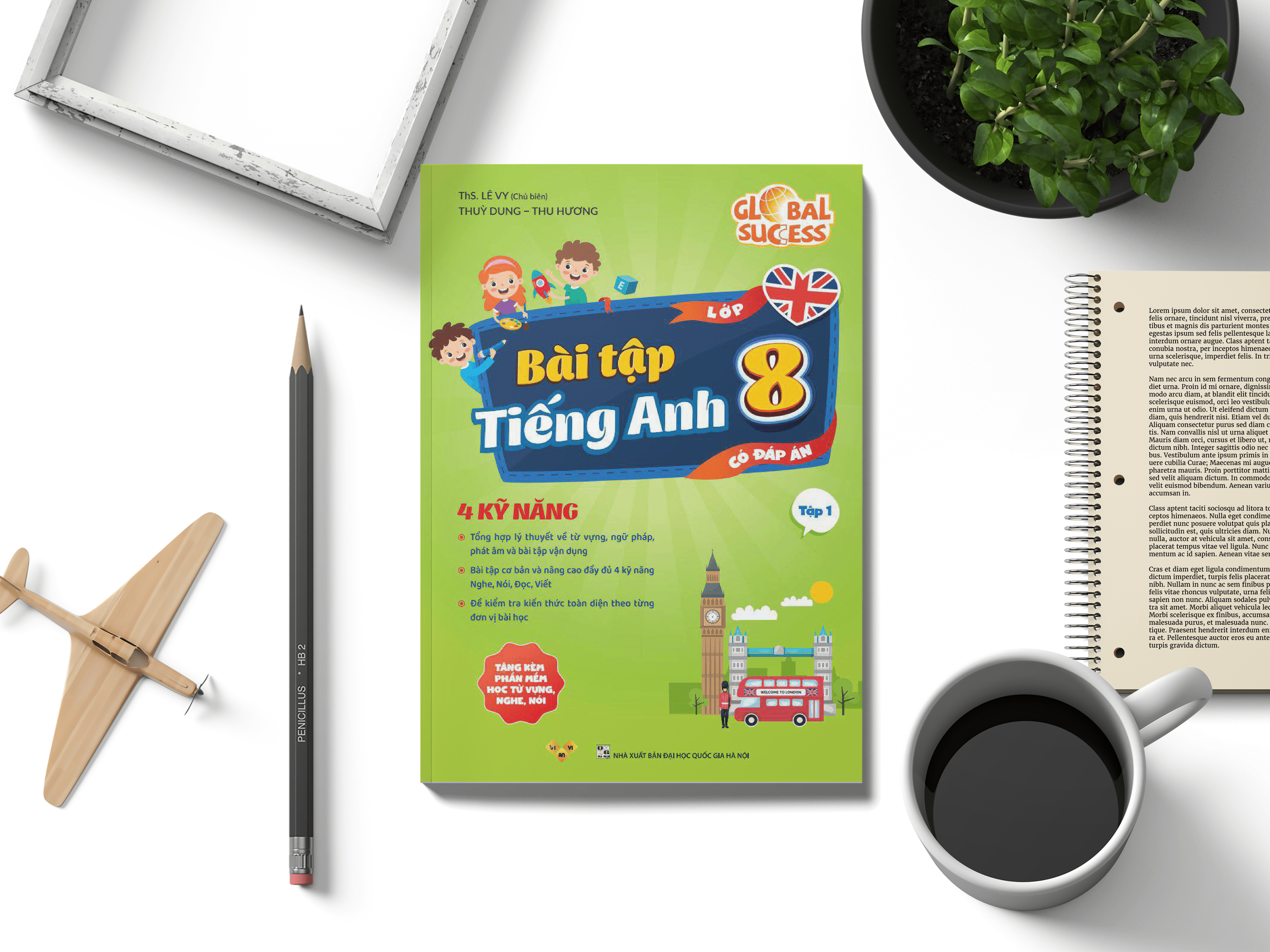 Global Success 8 - Bài tập tiếng Anh lớp 8, 4 kỹ năng – Tập 1 – ThS. Lê Vy – Anh ngữ Vivian