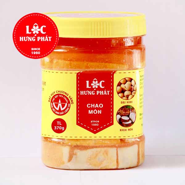 [Lên men tự nhiên] Chao môn, chao môn đậu nành cao cấp siêu béo Hưng Phát hũ 370g hương vị đậm đà và quà tặng đáng giá