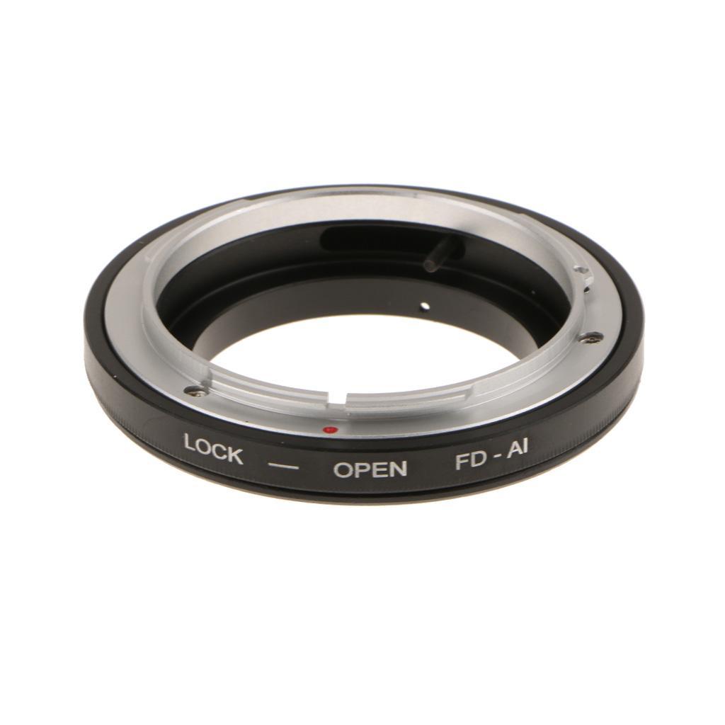 Camera Tube Lens Adapter Ring for Canon FD Lens to  AI/F DSLR Camera