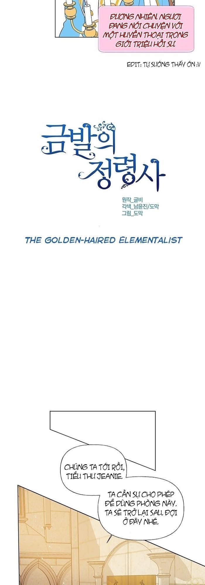 triệu hồi sư với mái tóc màu hoàng kim chapter 6 9