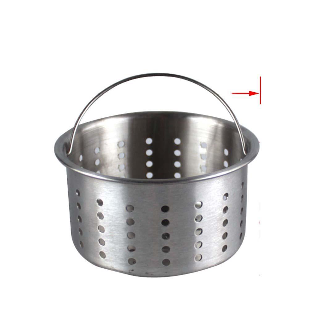 Kitchen Sink Strainer Replacement Deep Cup Waste Trap Filter Sink Basin Waste Plug Garbage Disposal Screen Mesh Basket Filter for Kitchen