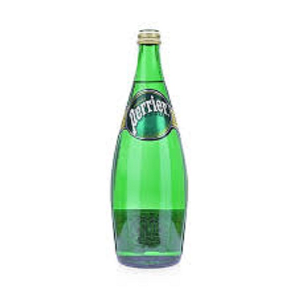 1 thùng tương đương 24 chai Nước khoáng có gas Perrier tự nhiên - chai thủy tinh 330ml