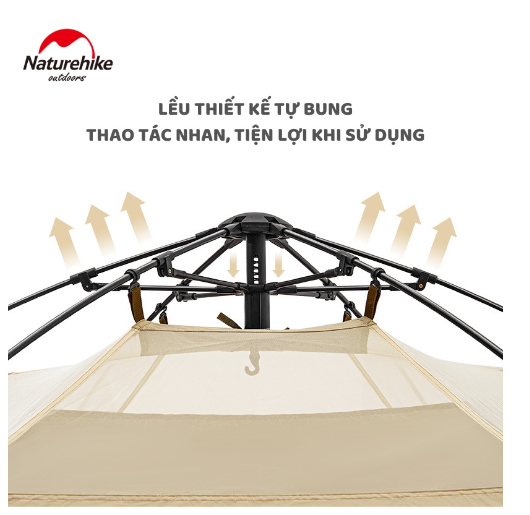 Lều tắm 2 khoang khô – ướt NatureHike NH22ZP006