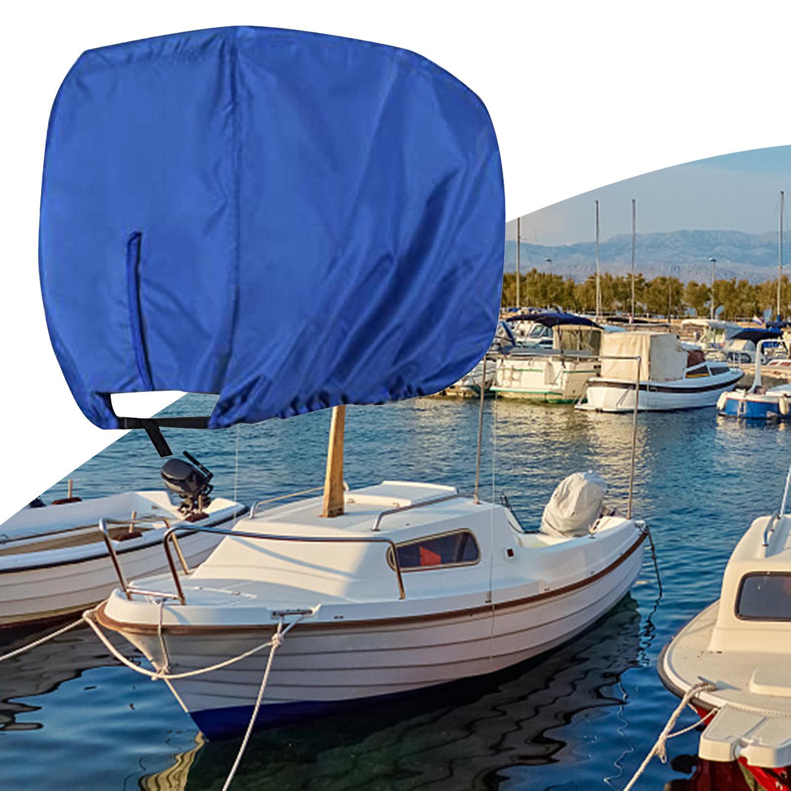 Waterproof Outboard Motor Cover Durable Oxford Cloth for Boat Motor 25-50HP