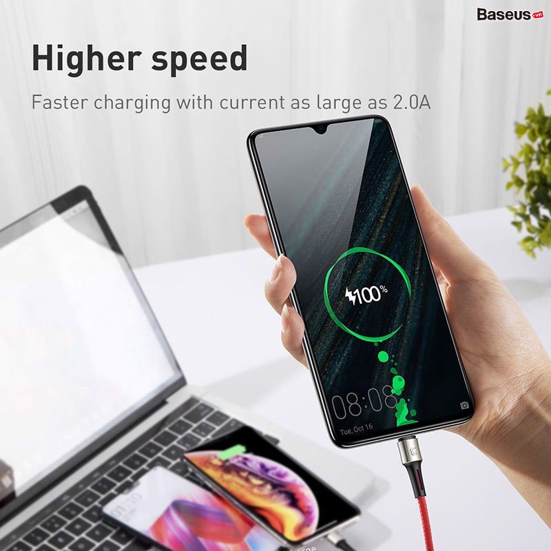 Cáp sạc và truyền dữ liệu siêu bền Baseus Caring Touch Selection 3 in 1 Cable ( USB Type A to USB Type C/ Micro USB/ Lightning 3.5A Fast Charging &amp; Sync Data Cable) - Hàng chính hãng