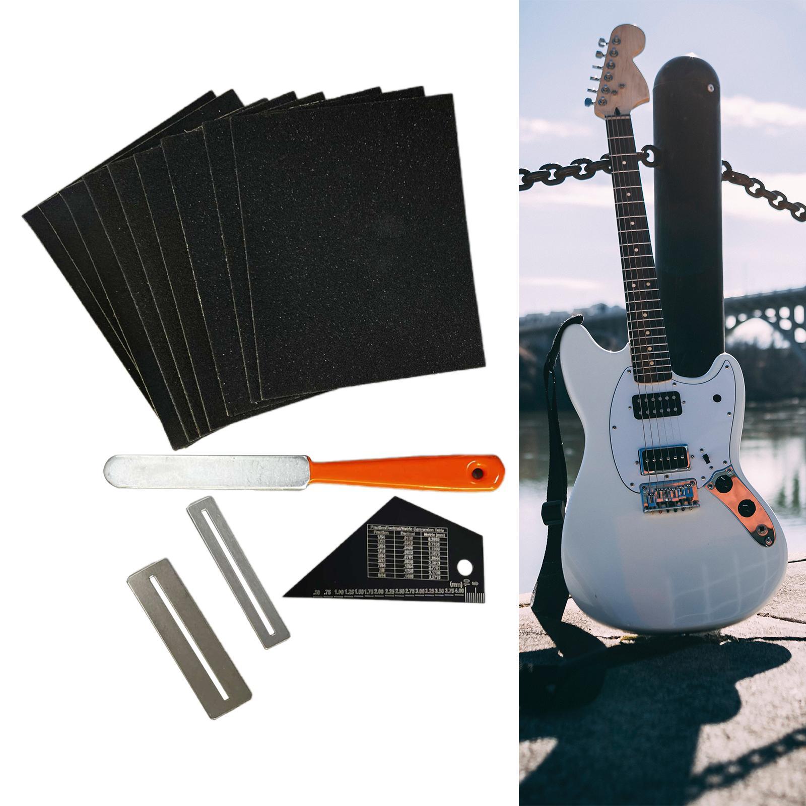 Guitar Fingerboard Luthier Tool Guitar Repairing Maintenance Tools DIY Kit