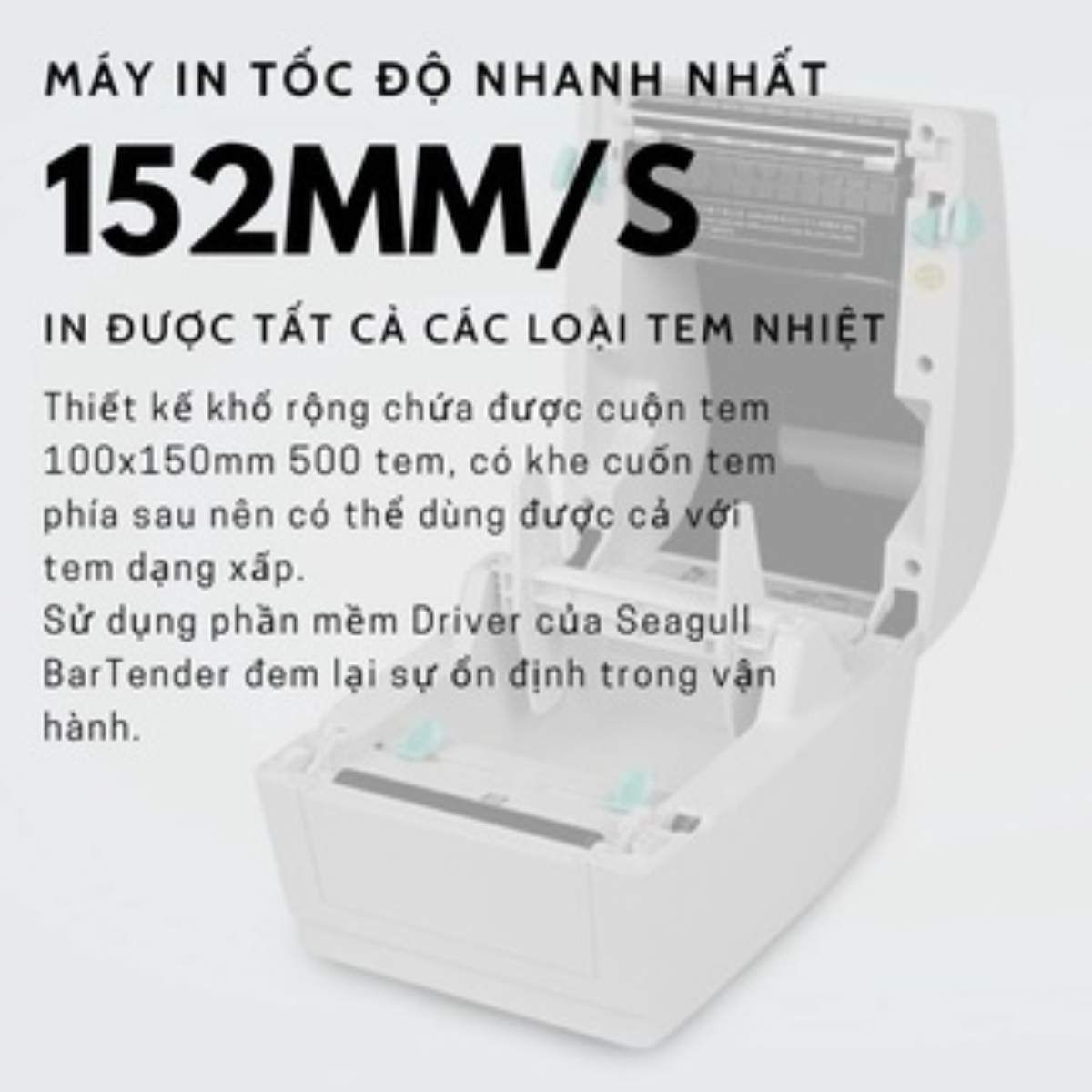 Máy in đơn hàng máy in mã vận đơn M6 in tem vận chuyển in bill hàng chuyên dụng