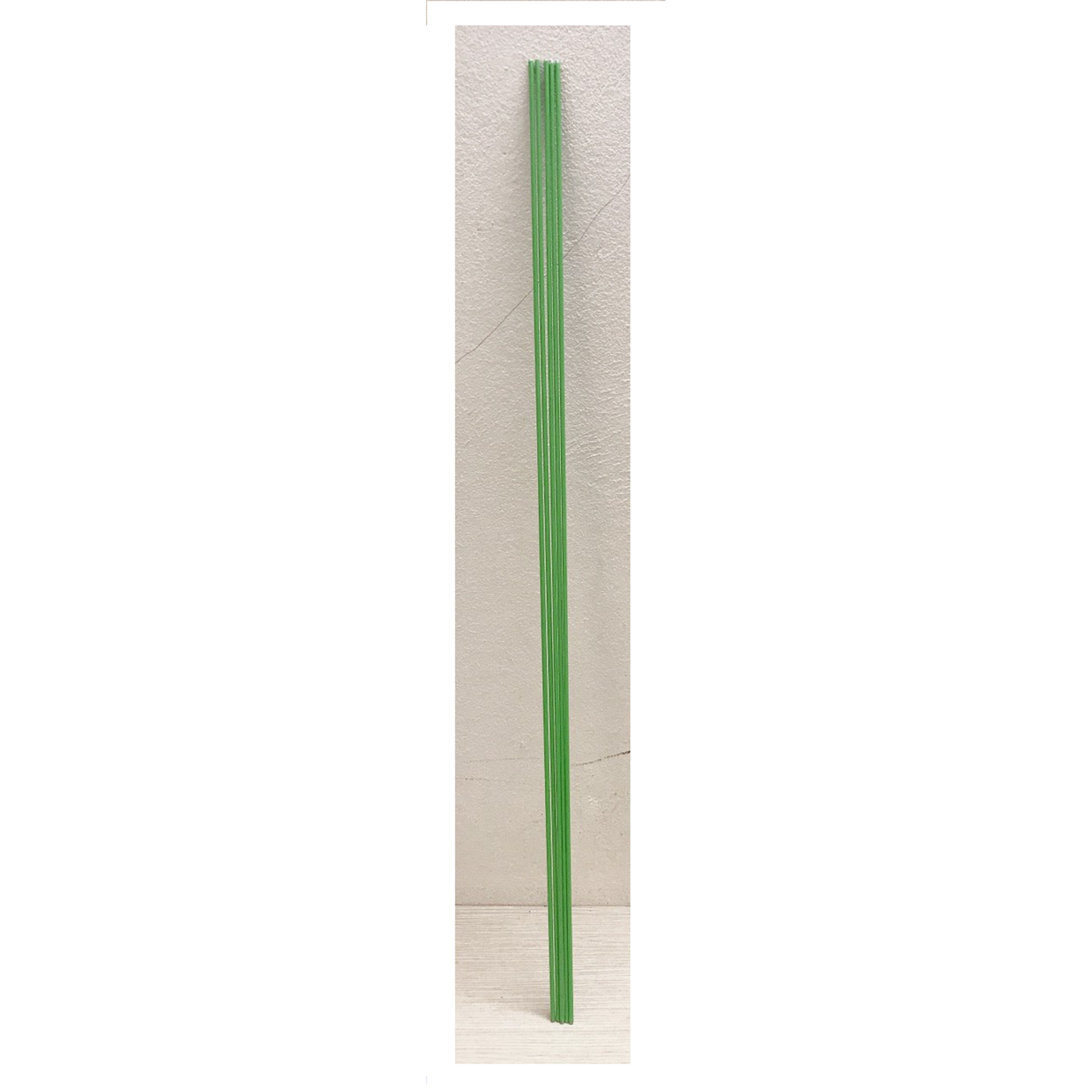 5 Que Thép Chống Lan Bọc Nhựa Màu Xanh Dài 80cm
