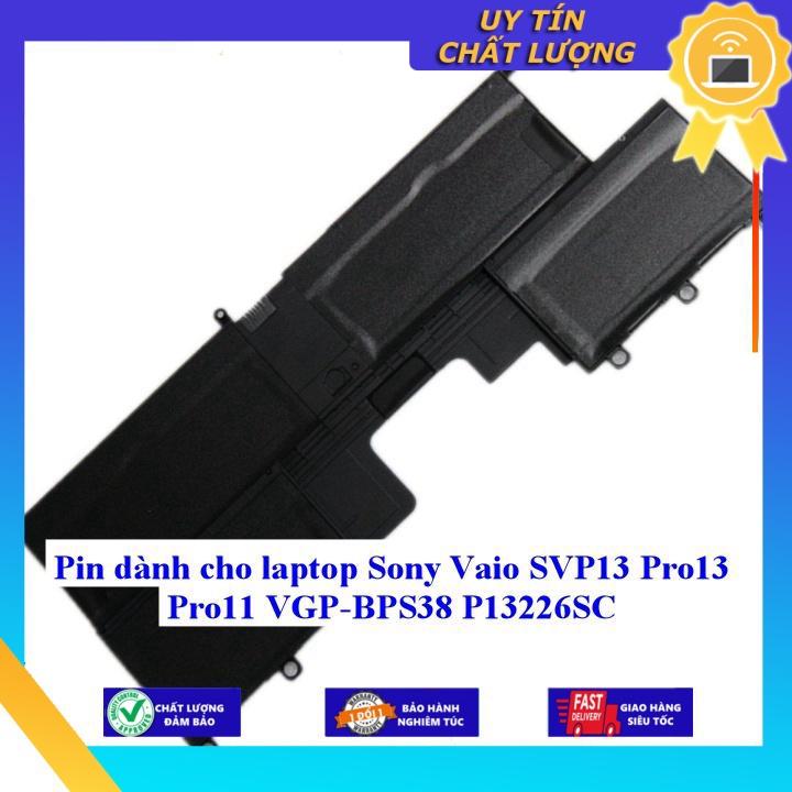 Pin dùng cho laptop Sony Vaio SVP13 Pro13 Pro11 VGP-BPS38 P13226SC - Hàng Nhập Khẩu New Seal