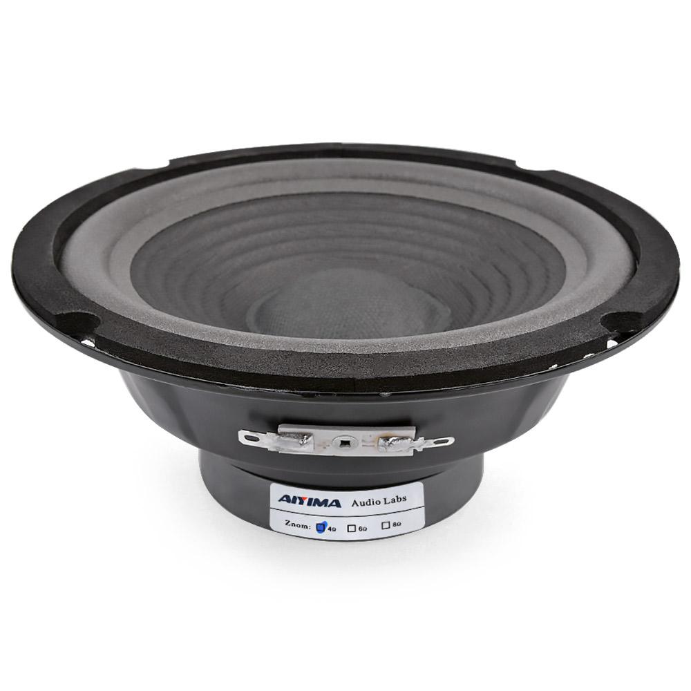 AIYIMA 1 Cái Loa Bass 6.5 Inch 4 Ohm 8 Ohm Thẻ 150W Gói Loa Loa Siêu Trầm Loa Tự Làm Cho Rạp Hát Tại Nhà Color: 8 Ohm Speaker