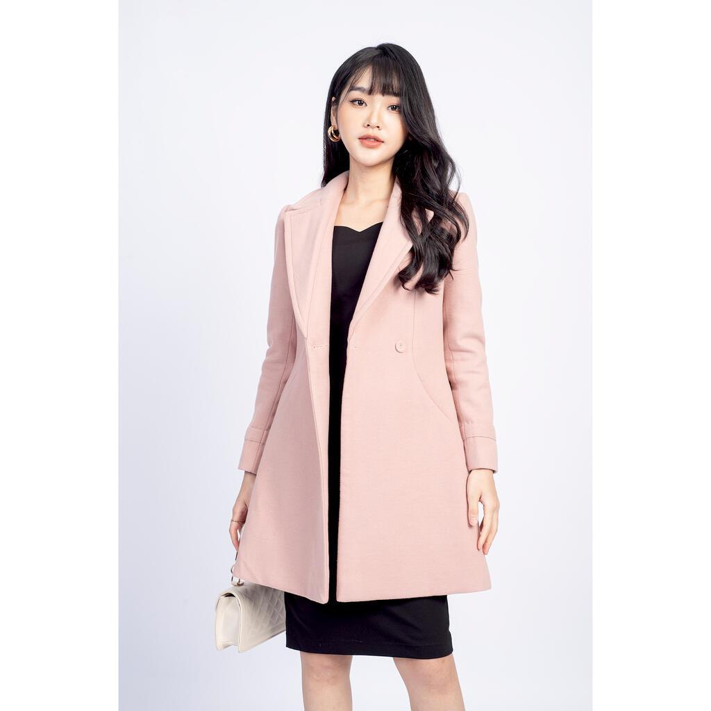 Măng tô dạ, túi chéo MMOutfit M-MT060721011