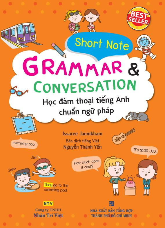 Short Note Grammar &amp; Conversation - Học Đàm Thoại Tiếng Anh Chuẩn Ngữ Pháp