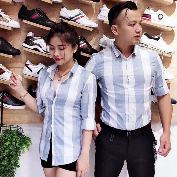 Áo Sơ Mi Cặp Dễ Thương