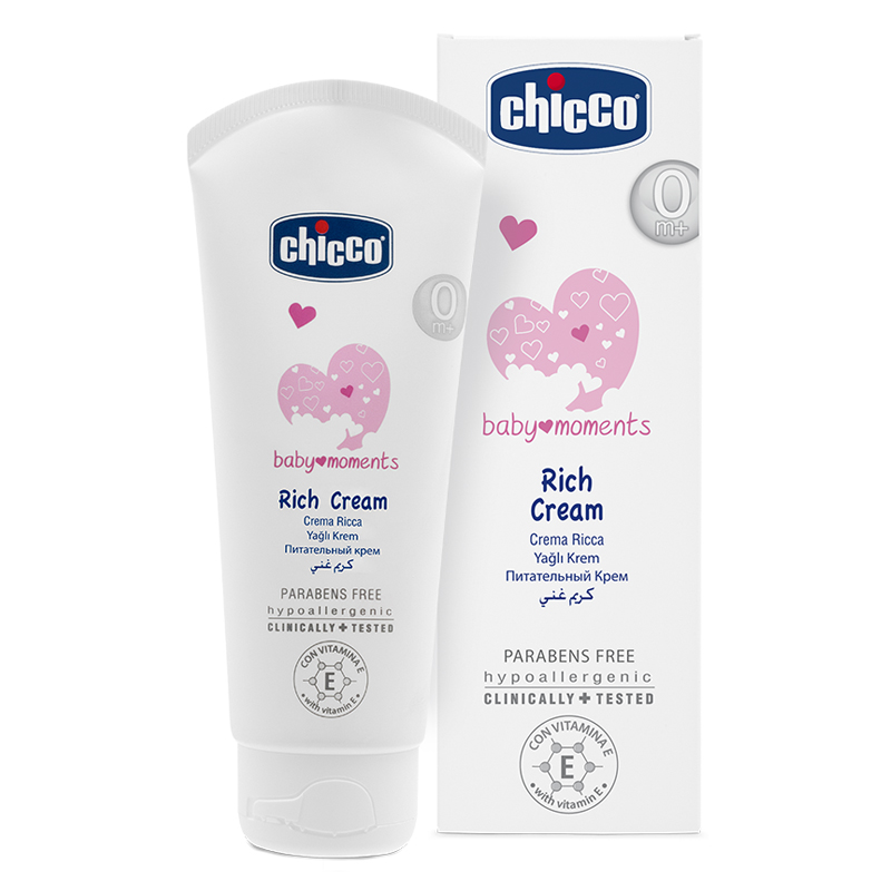 Kem Dưỡng Ẩm Chứa Omega Và Vitamin E Chicco (100ml)