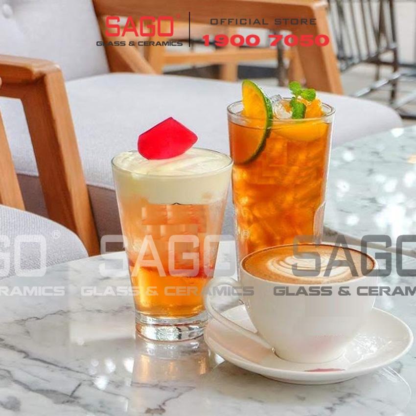 Ly Thủy Tinh Ocean Studio Long Drink 435ml | B16115 , Nhập khẩu Thái Lan