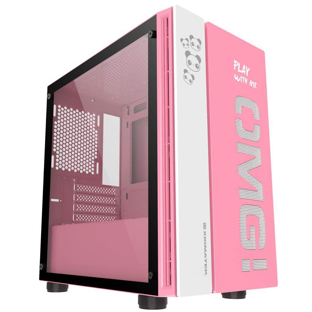 CASE XIGMATEK OMG QUEEN (EN45631) - GAMING M-ATX - Hàng Chính Hãng