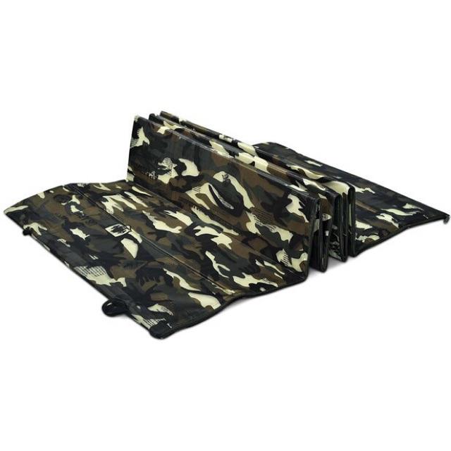 Nệm gấp mỏng, nhẹ, đa tiện dụng cá nhân 0,75m x 2m _ Nệm ngủ văn phòng, du lịch, picnic, nệm lính rằn ri