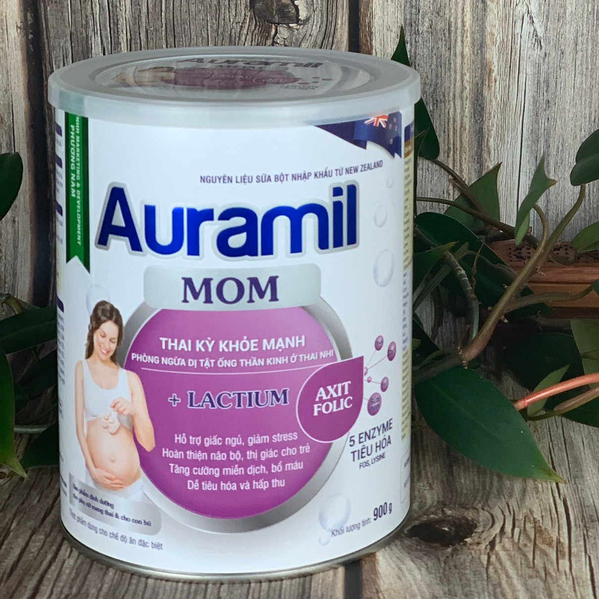 Sữa Auramil MOM 900G - SẢN PHẨM DINH DƯỠNG CHO PHỤ NỮ MANG THAI & CHO CON BÚ