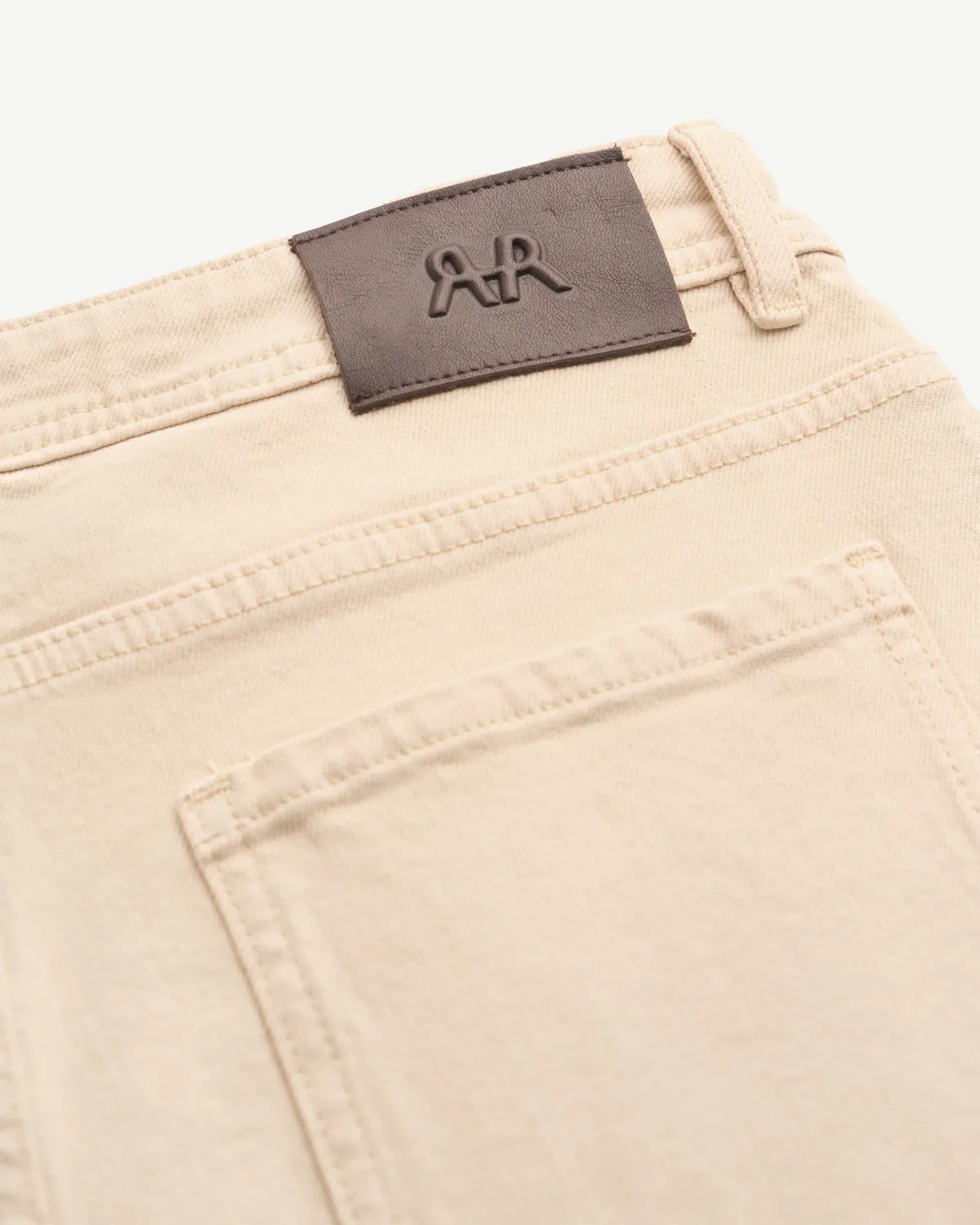 Quần jean nam Màu Be Form Cocoon - ROUTINE 10F25DPA014