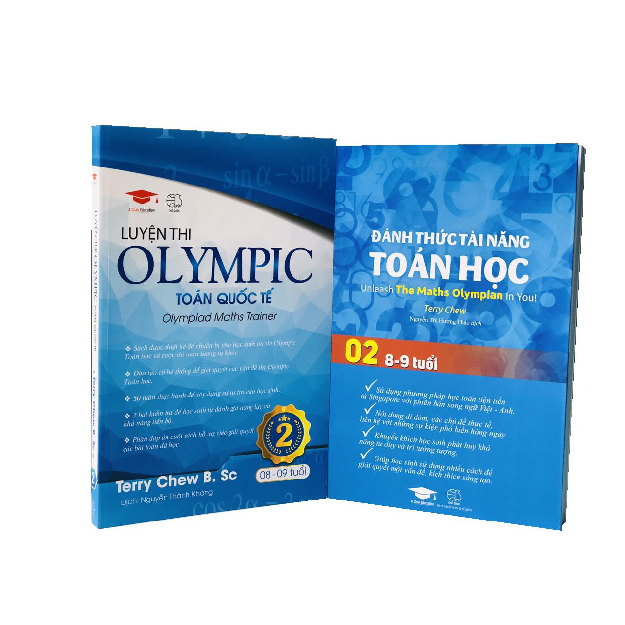 Toán Singapore: Đánh Thức Tài Năng Toán Học 2  và Luyện thi Olympic Toán quốc tế 2 - Toán Lớp 2, Toán lớp 3 (Song ngữ Anh - Việt )