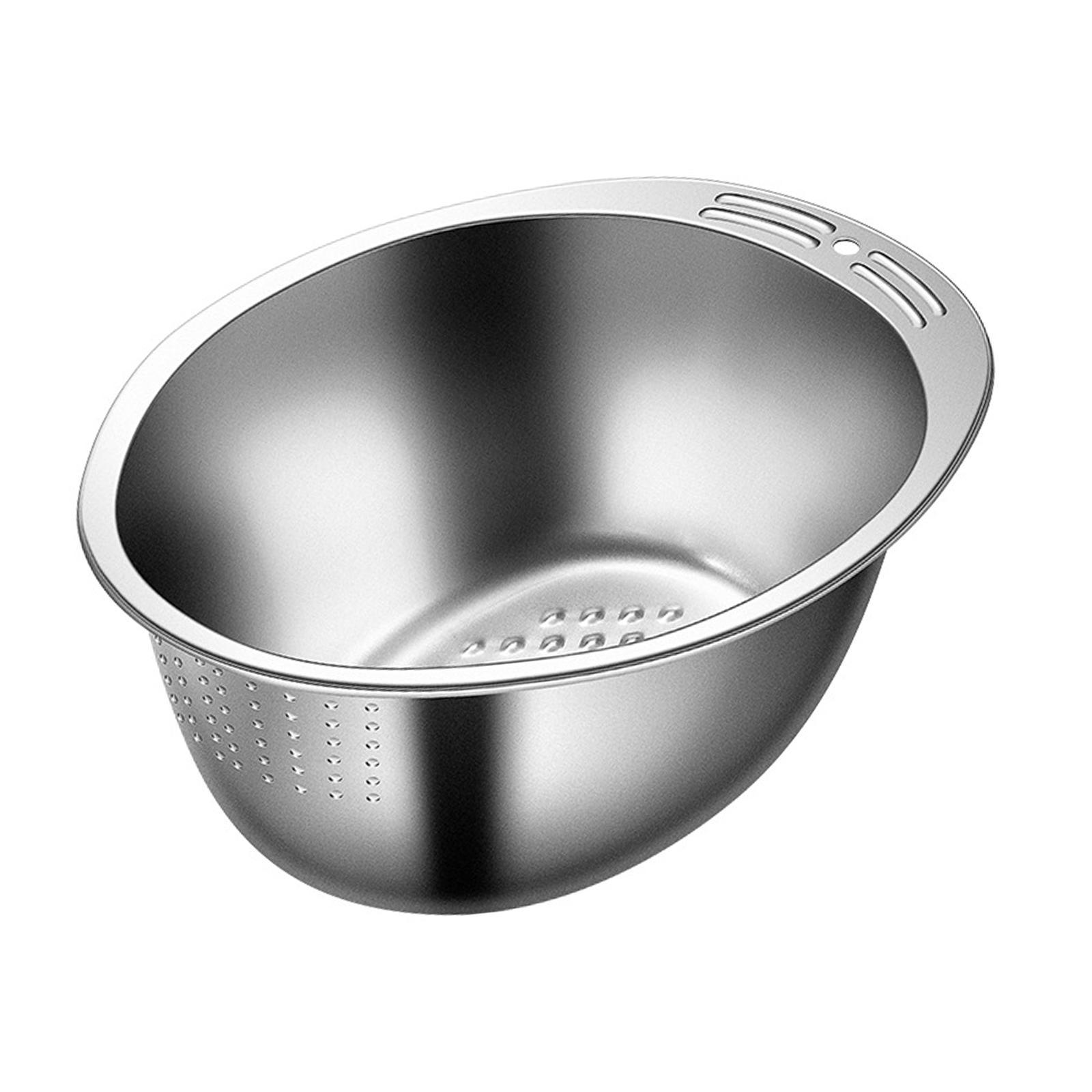 Kitchen Colander Strainer, Rice Strainer Basket , Food Cleaning Strainer