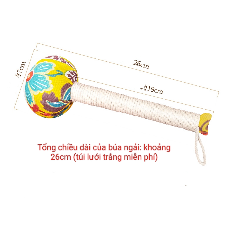 Búa gõ Ngải Cứu Massage đấm Lưng Vai Chăm Sóc Sức Khỏe. Cây đấm lưng ngải cứu trung hoa